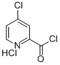 4-クロロピリジン-2-カルボニルクロリド塩酸塩 化学構造式