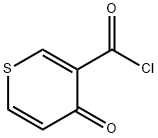 4H-Thiopyran-3-carbonyl chloride, 4-oxo- (9CI) Struktur