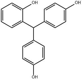 alpha,alpha-bis(p-hydroxyphenyl)-o-cresol,51728-14-4,结构式