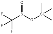 Trifluoromethanesulfinic acid trimethylsilyl ester Structure