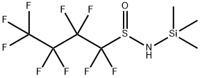 N-(Trimethylsilyl)-1,1,2,2,3,3,4,4,4-nonafluorobutane-1-sulfinamide Structure