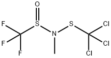 Trifluoro-N-methyl-N-[(trichloromethyl)thio]methanesulfinamide|