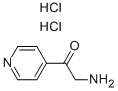 2-氨基-(4-吡啶基)乙酮盐酸盐, 51746-83-9, 结构式