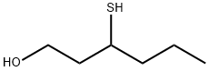 3-Mercapto-1-hexanol Structure