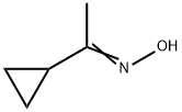 1-シクロプロピルエタノンオキシム 化学構造式