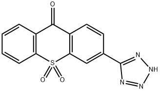 3-(1H-tetrazol-5-yl)-9H-thioxanthen-9-one 10,10-dioxide|3-(1H-四唑-5-基)-9H-噻吨-9-酮 10,10-二氧化物