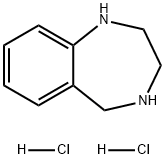 1H-1,4-Benzodiazepine, 2,3,4,5-tetrahydro-, hydrochloride (1:2) 化学構造式