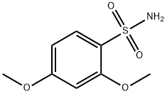 2,4-DIMETHOXYBENZENESULFONAMIDE Structure