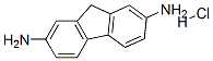 9H-フルオレン-2,7-ジアミン・塩酸塩 化学構造式