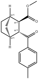 EXO-3-(4-METHYLBENZOYL)-BICYCLO[2.2.1]HEPTANE-ENDO-2-CARBOXYLIC ACID, METHYL ESTER 结构式