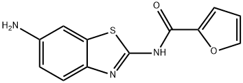 N-(6-amino-1,3-benzothiazol-2-yl)-2-furamide Structure