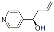 4-Pyridinemethanol,alpha-2-propenyl-,(alphaR)-(9CI) 结构式