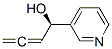 3-Pyridinemethanol,alpha-1,2-propadienyl-,(alphaR)-(9CI) 结构式