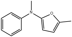 2-Furanamine,  N,5-dimethyl-N-phenyl-,517915-68-3,结构式