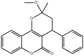 3,4-다이하이드로-2-메톡시-2-메틸-4-페닐-2H,5H,피라노(3,2-c)-(1)벤조피란-5-온(사이클로코우마롤)