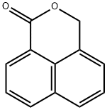 1H,3H-NAPHTHO(1,8-CD)PYRAN-1-ONE,518-86-5,结构式