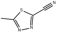 5-Methyl-1,3,4-thiadiazole-2-carbonitrile Structure