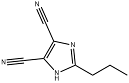 2-丙基-4,5-二氰基咪唑,51802-42-7,结构式