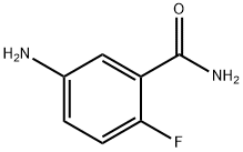 5-アミノ-2-フルオロベンズアミド 化学構造式
