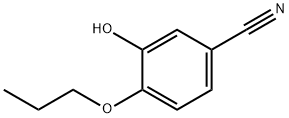 Benzonitrile, 3-hydroxy-4-propoxy- (9CI) Struktur