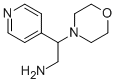 (2-モルホリン-4-イル-2-ピリジン-4-イルエチル)アミン 化学構造式