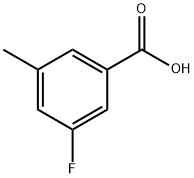 3-フルオロ-5-メチル安息香酸 化学構造式
