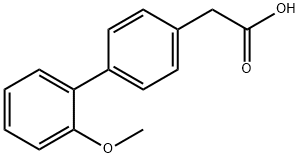 (2'-METHOXY-BIPHENYL-4-YL)-ACETIC ACID,5181-11-3,结构式