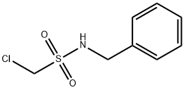 N-benzyl-1-chloro-methanesulfonamide 化学構造式