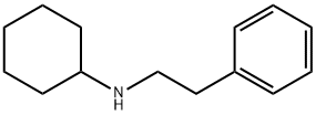 N-(2-phenylethyl)cyclohexanamine Struktur