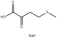4-甲硫基-2-氧丁酸钠,51828-97-8,结构式