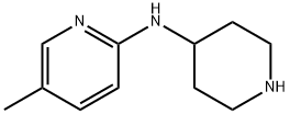 (5-Methyl-pyridin-2-yl)-piperidin-4-yl-amine 化学構造式