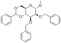 51842-18-3 甲基 2,3-二-O-(苯基甲基)-4,6-O-(苯基亚甲基)-ALPHA-D-吡喃甘露糖苷