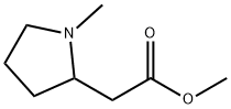 methyl 1-methylpyrrolidine-2-acetate        Structure