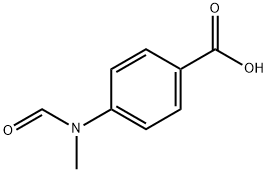4-(N-甲酰基-N-甲基氨基)苯甲酸, 51865-84-0, 结构式
