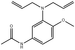 4-Acetylamino-2-(diallylamino)anisole