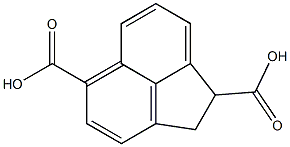 (-)-1,5-Acenaphthenedicarboxylic acid Struktur