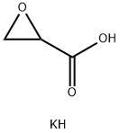 钾环氧乙烷-2 - 羧酸叔丁酯 结构式