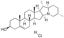 ソラニダ-5-エン-3β-オール・塩酸塩 化学構造式