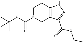 5-tert-butyl 3-ethyl 1,4,6,7-tetrahydro-5H-pyrazolo[4,3-c]pyridine-3,5-dicarboxylate