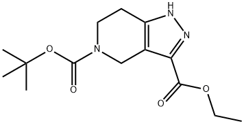 518990-23-3 1,4,6,7-四氢-5H-吡唑并[4,3-C]吡啶-3,5-二羧酸 5-叔丁酯 3-乙酯