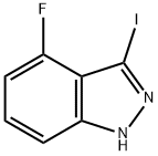 4-氟-3-碘-1H-吲唑,518990-32-4,结构式