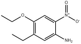 Benzenamine, 4-ethoxy-5-ethyl-2-nitro- (9CI) Struktur