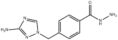 518996-48-0 Benzoic acid, 4-[(3-amino-1H-1,2,4-triazol-1-yl)methyl]-, hydrazide (9CI)
