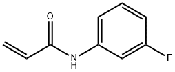 2-Propenamide,N-(3-fluorophenyl)-(9CI) Struktur