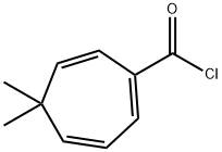 1,3,6-Cycloheptatriene-1-carbonyl chloride, 5,5-dimethyl- (9CI)|