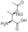 H-THR(AC)-OH HCL Struktur