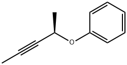 Benzene, [[(1R)-1-methyl-2-butynyl]oxy]- (9CI),519157-16-5,结构式