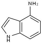 4-氨基吲哚, 5192-23-4, 结构式