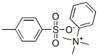 N,N,N-trimethylanilinium toluene-p-sulphonate Struktur