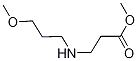 Methyl 3-[(3-methoxypropyl)amino]propanoate Structure